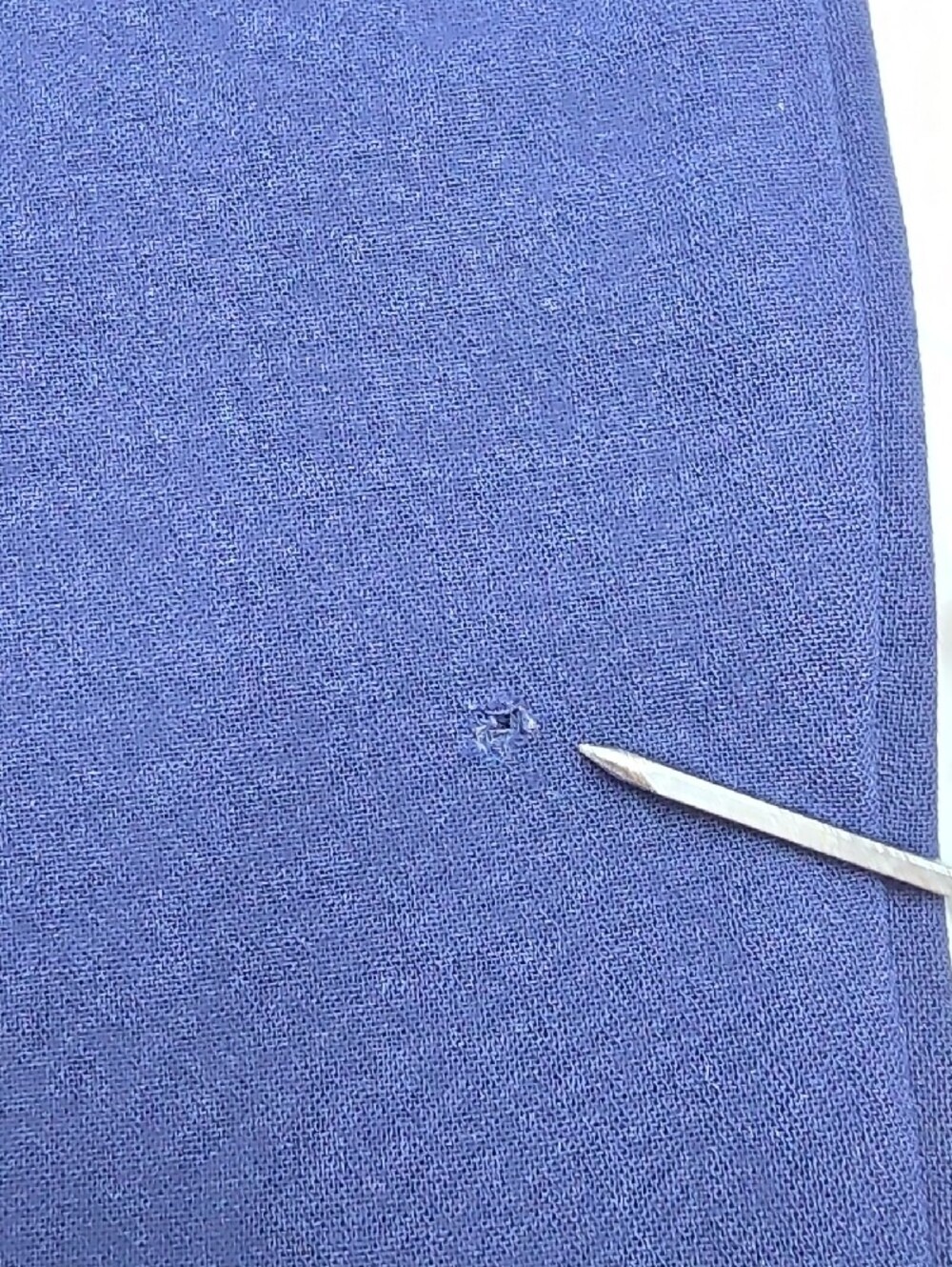 Ralph Lauren Black Label Dress Pants Sz 12(34x28) Blue Straight Wool Blend - Picture 10 of 12